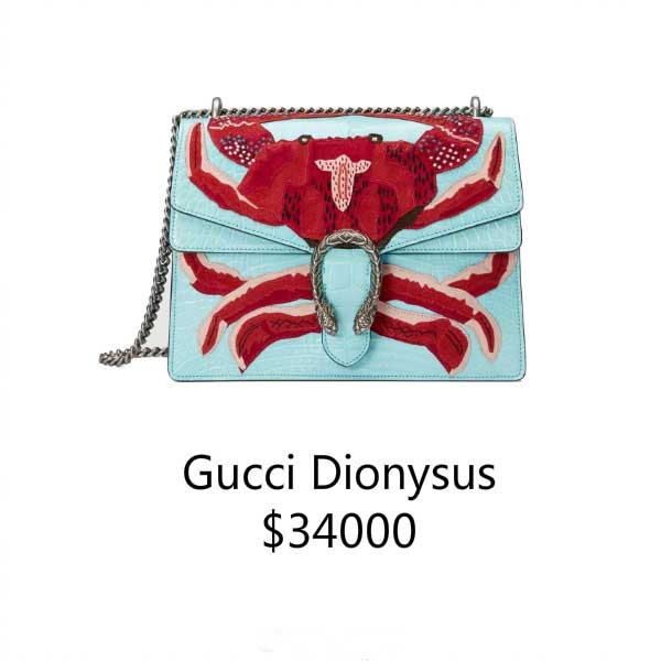 大品牌的鳄鱼皮包