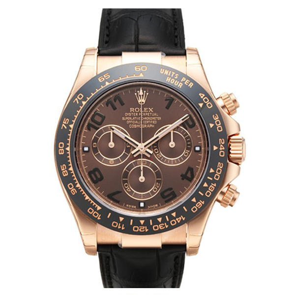 【JF厂】劳力士宇宙计型迪通拿系列116515LN咖啡色计时手表
