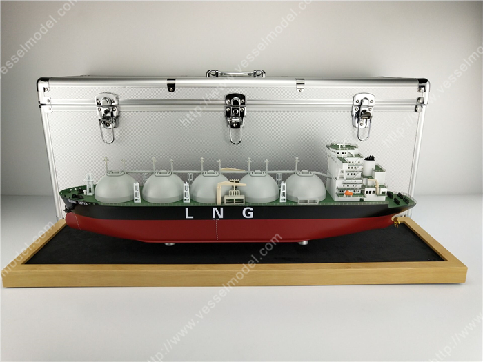 65cm天然气LNG船舶模型定制海艺坊船舶工厂