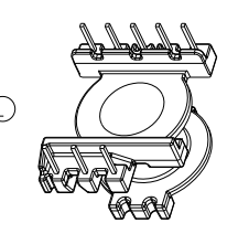 XW-2210  EQ22 5+3  高頻電木變壓器骨架