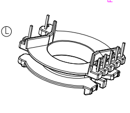 XW-3701 PQ37 5+2  高頻電木變壓器骨架