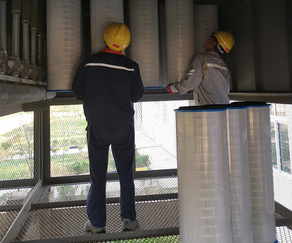 三江化工空分设备空压机用自洁式空气过滤器滤芯