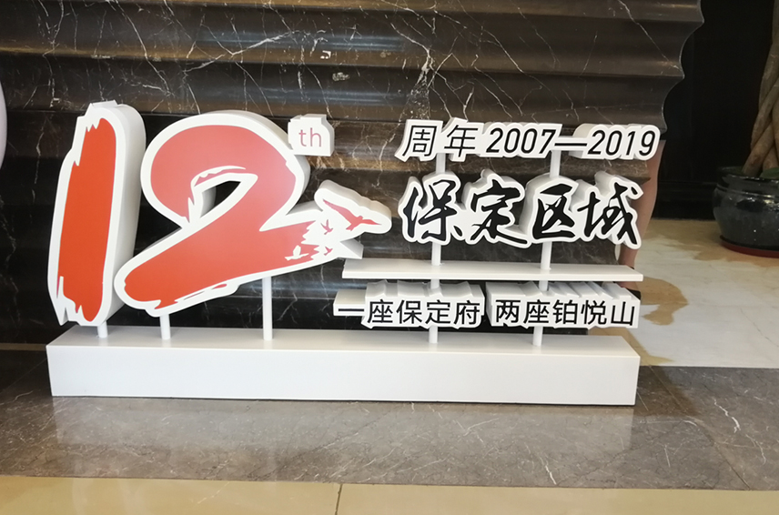 立体字