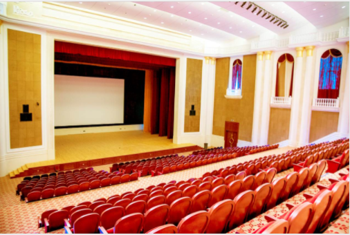 天津恒大酒店-恒大报告厅：共624平米，长26米，宽24米