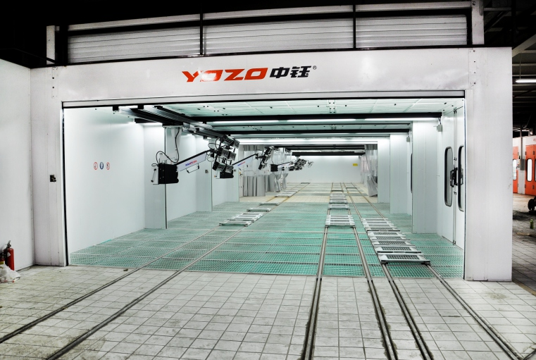 廣汽鈑噴流水線