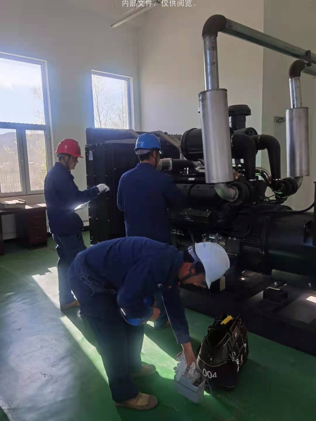 厂区柴油发电机组调试