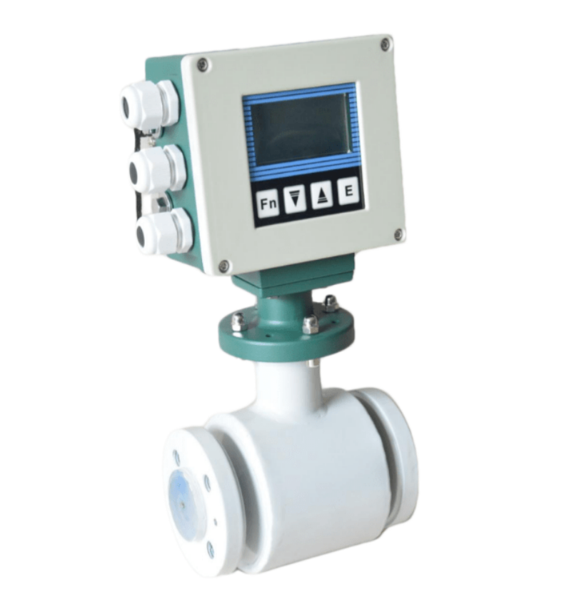 GW智能一体式电磁流量计液体数显管道式传感器