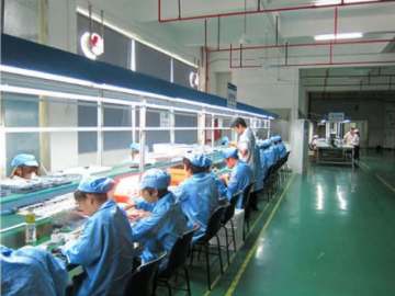 工人作业流水线图片