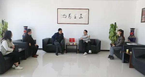 舒红武秘书长一行走访安徽省河南商会