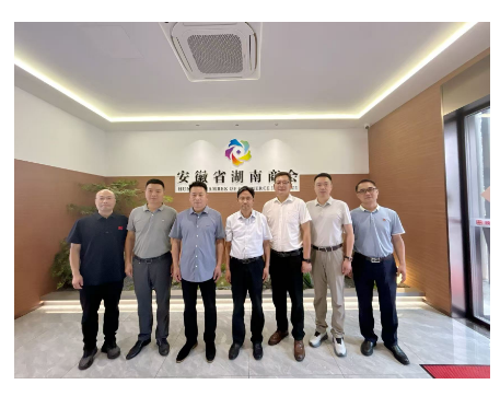 安徽省合作交流办公室主任汪正洋一行深入安徽省湖南商会调研指导