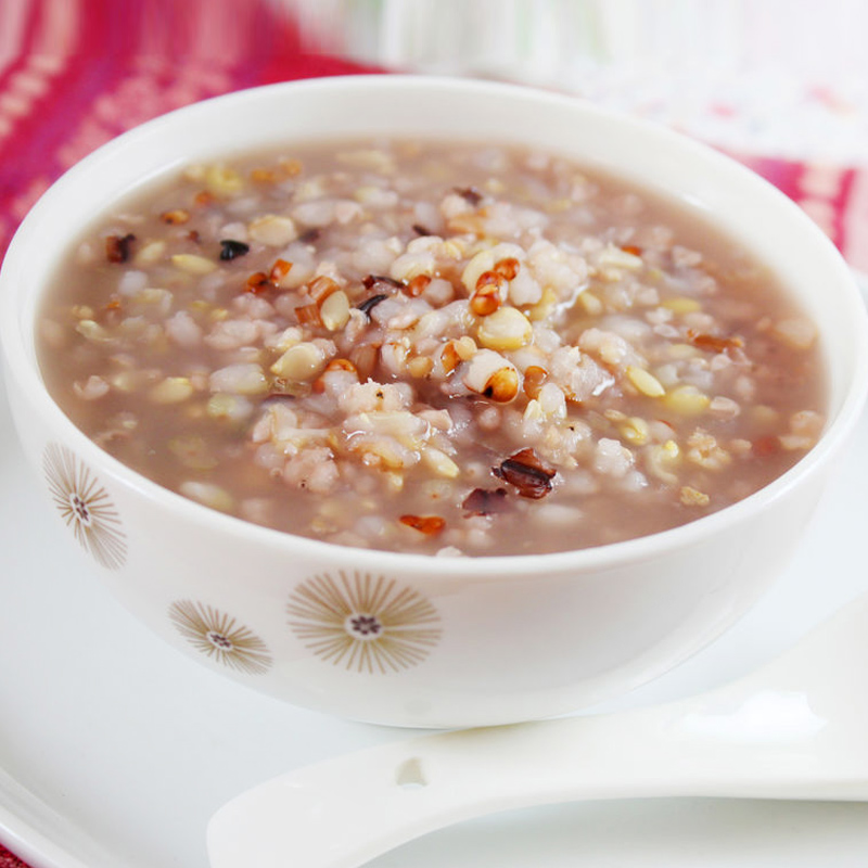 硒杂粮组合八宝粥莲子粥黑豆黑米薏仁小米五谷杂粮粥原料350*4