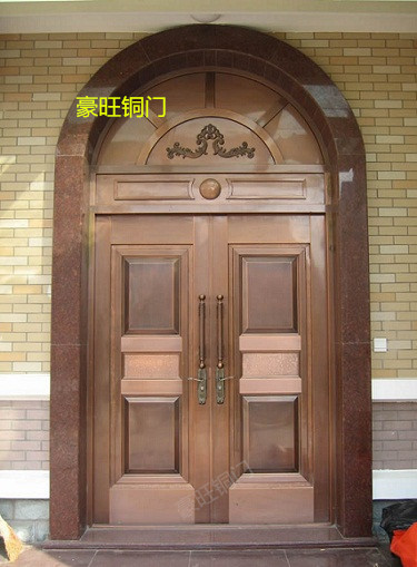 双开铜门