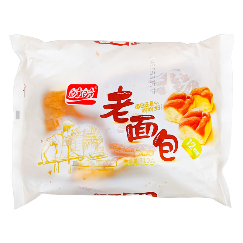 盼盼老面包奶香味310克3包