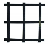 Steel plastic complex geogrid