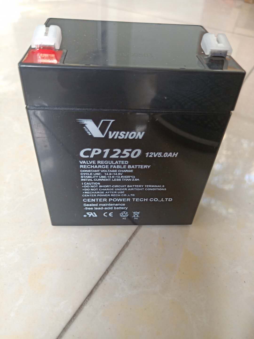 威神蓄电池 CP1250 12V5AH