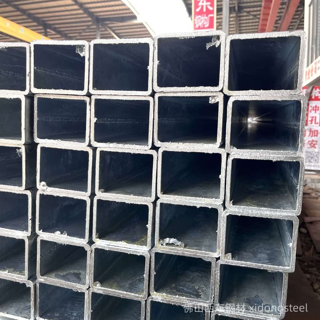 80*60*2.5方管实物图片