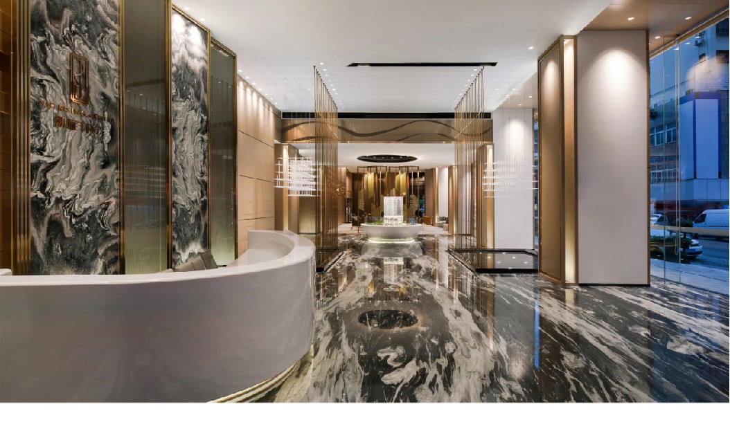 凯旋天玺售楼大厅装修工程