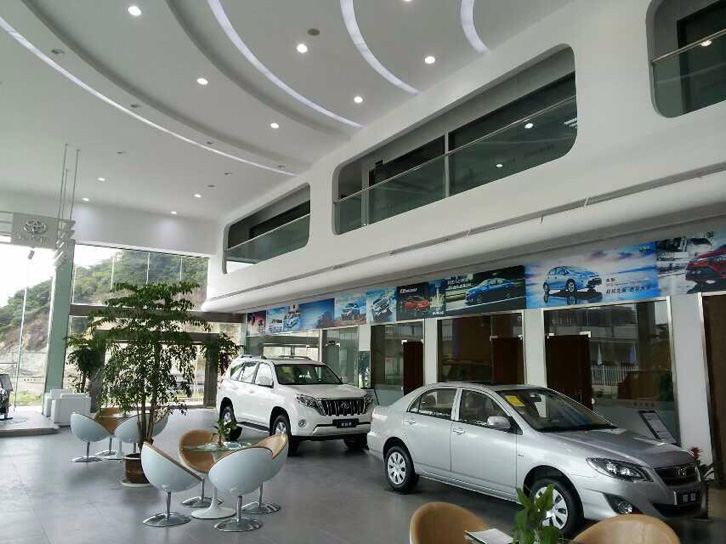 扬子空调浙江台州丰田汽车45店工程